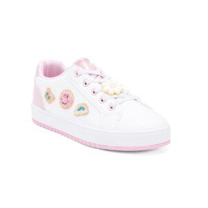 CYNTHIA ROWLEY Pink Novelty Patch Sneakers (Little Kid)